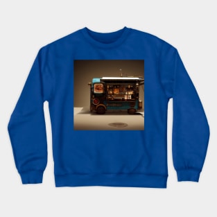 Steampunk Tokyo Ramen Food Truck Crewneck Sweatshirt